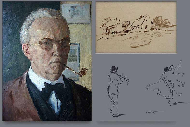 Rudolf Hesse (1871-1944) Maler, Zeichner, Karikaturist aus München und Saarlouis